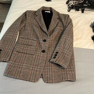 Thakoon Over-Sized plaid Blazer